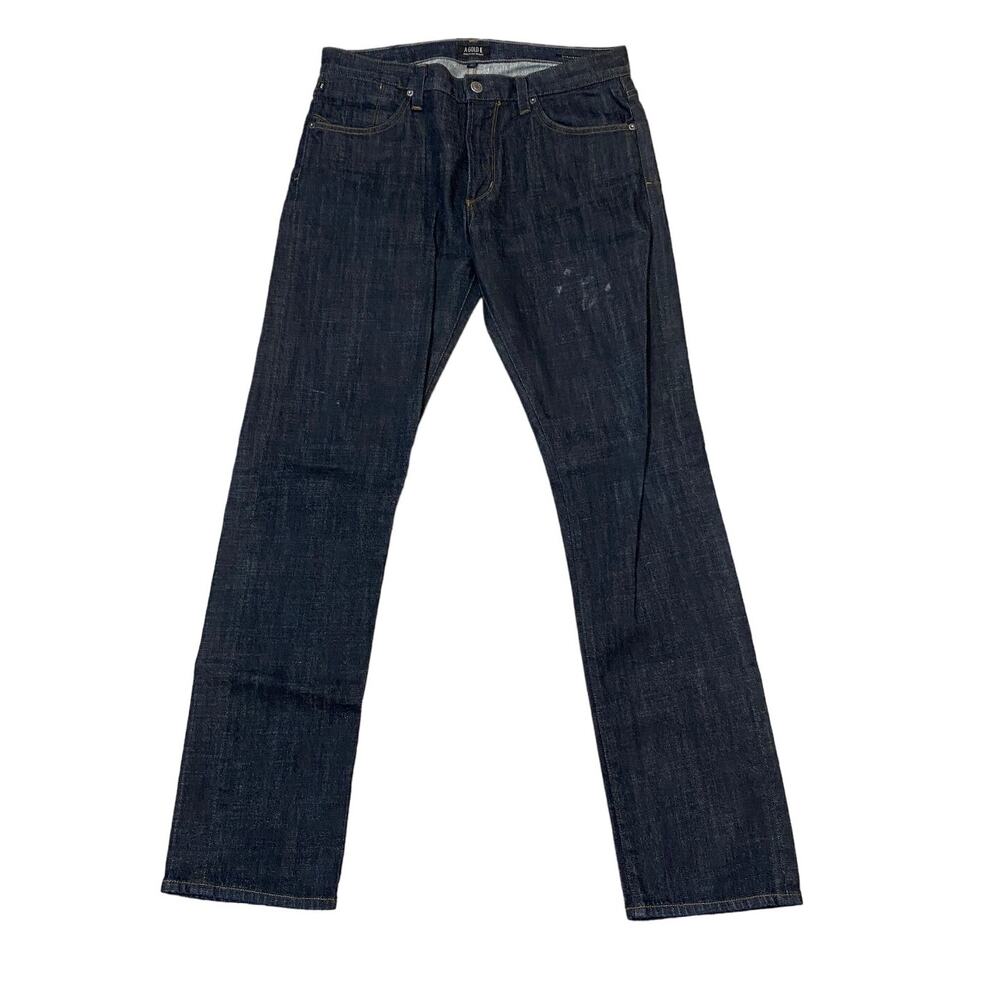 Agolde Straight Fit Dark Wash Jeans Men's 32x33